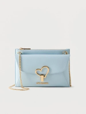 Torba na ramię LOVE MOSCHINO jasnoniebieski
