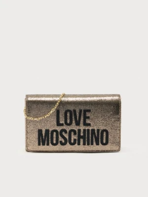 Torba na ramię LOVE MOSCHINO w kolorze złota
