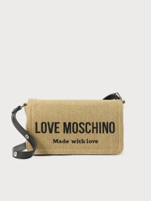 Torba na ramię LOVE MOSCHINO złoty