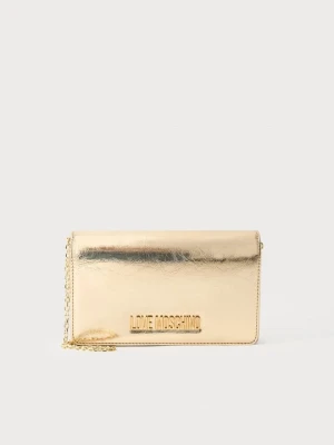 Torba na ramię LOVE MOSCHINO w kolorze złota