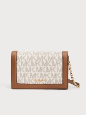 Torba na ramię Michael Kors mleczny