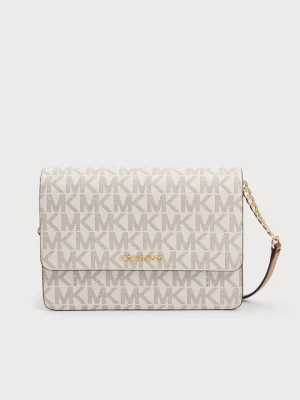 Torba na ramię Michael Kors mleczny