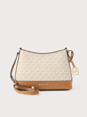 Torba na ramię Michael Kors mleczny