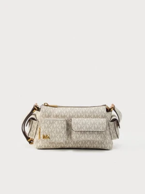 Torba na ramię Michael Kors mleczny