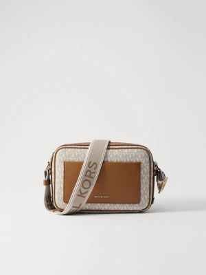 Torba na ramię Michael Kors mleczny
