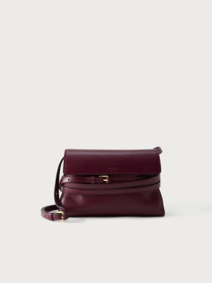 Torba na ramię MOSCHINO bordowy
