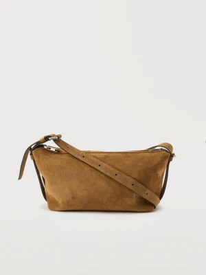 Torba na ramię MOSCHINO brązowy