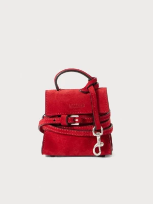 Torba na ramię MOSCHINO czerwony