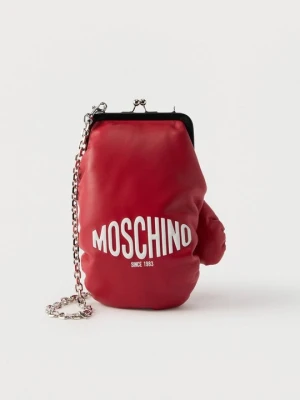 Torba na ramię MOSCHINO czerwony
