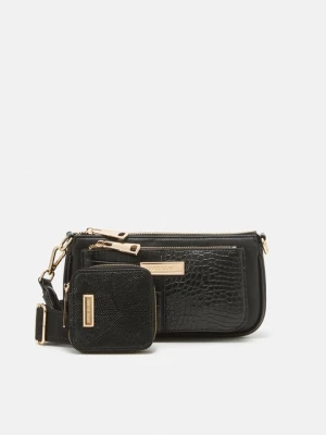 Torba na ramię River Island czarny