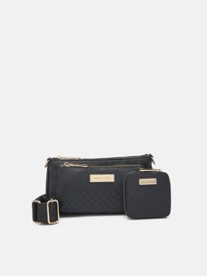 Torba na ramię River Island czarny