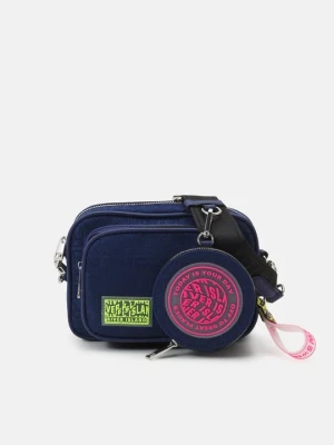 Torba na ramię River Island granatowy