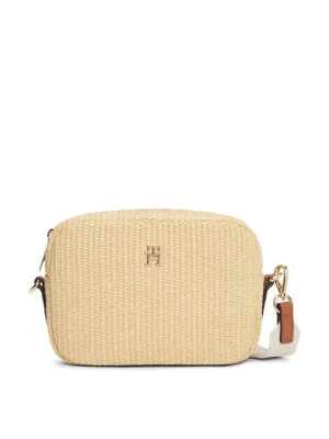 Torba na ramię Tommy Hilfiger beżowy