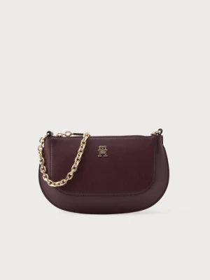 Torba na ramię Tommy Hilfiger bordowy