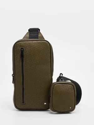 Torba na ramię Tommy Hilfiger khaki