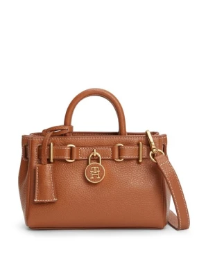 Torba na ramię Tommy Hilfiger koniakowy