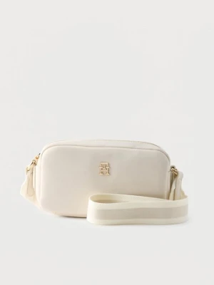 Torba na ramię Tommy Hilfiger mleczny