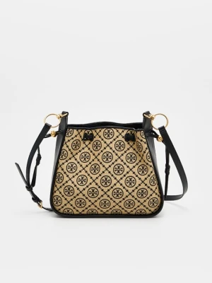 Torba na ramię Tory Burch czarny