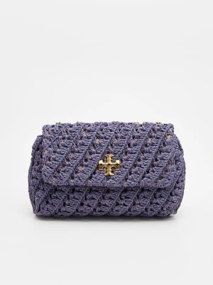 Torba na ramię Tory Burch fioletowy