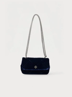 Torba na ramię Tory Burch granatowy