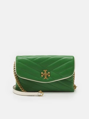 Torba na ramię Tory Burch zielony
