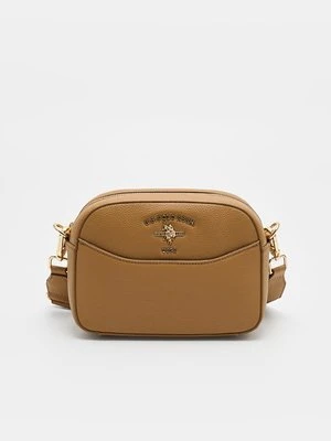 Torba na ramię U.S. POLO ASSN. wielbłądzi