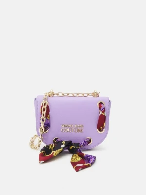 Torba na ramię Versace Jeans Couture liliowy
