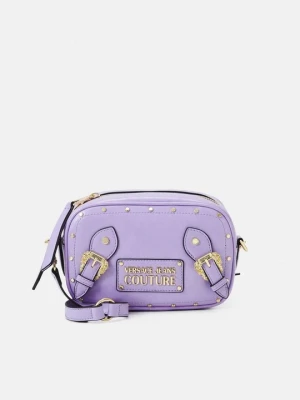 Torba na ramię Versace Jeans Couture liliowy