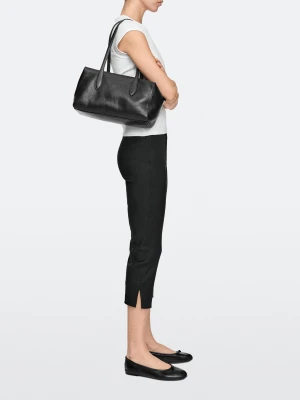 Torba Na Ramię West Satchel Ze Skóry Nappa - Czarny - - Massimo Dutti - Kobieta
