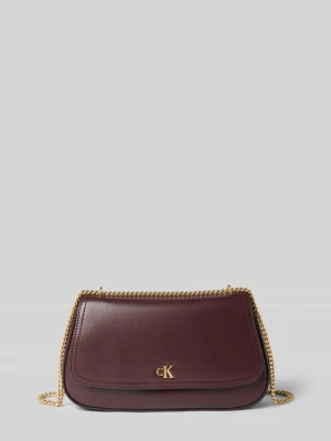 Torba na ramię z aplikacją z logo CK Calvin Klein