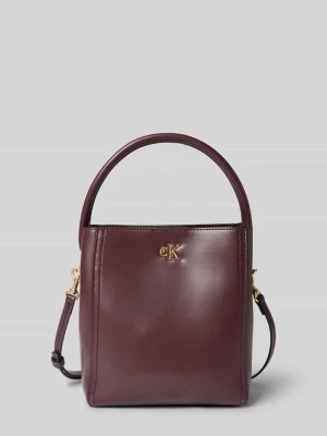 Torba na ramię z aplikacją z logo CK Calvin Klein
