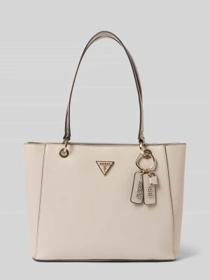 torba na ramię z aplikacją z metką model 'NOELLE II' Guess