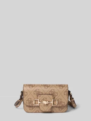 Torba na ramię z Detal z logo Model 'JANIE' Guess