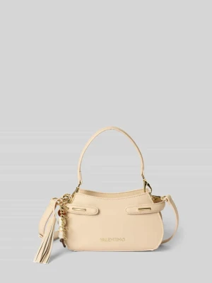 Torba na ramię z detal z logo model 'NIVALIS RE' VALENTINO BAGS Écru
