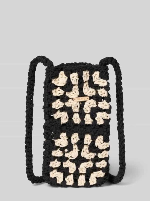 torba na ramię z detal z logo model 'Wanderes Phonebag' Barts