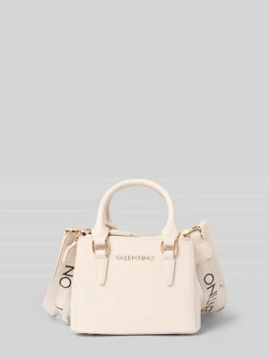 torba na ramię z detal z logo model 'ZERO' VALENTINO BAGS Écru
