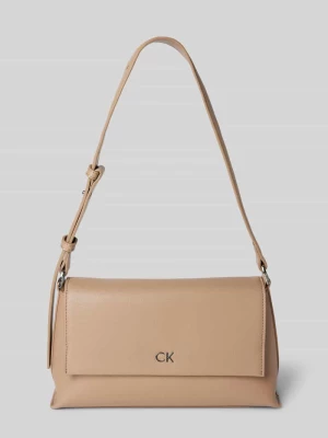 Torba na ramię z detalami z logo model ‘CK DAILY’ CK Calvin Klein