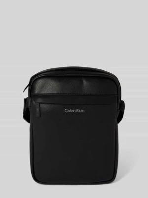 Torba na ramię z detalem z logo CK Calvin Klein