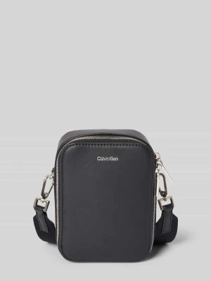 Torba na ramię z detalem z logo CK Calvin Klein