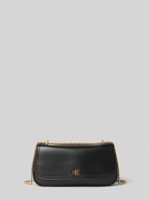 Torba na ramię z detalem z logo CK Calvin Klein