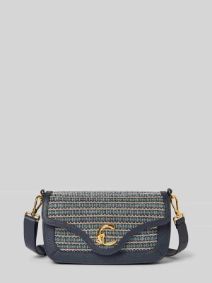 torba na ramię z detalem z logo i regulowanym paskiem na ramię Coccinelle