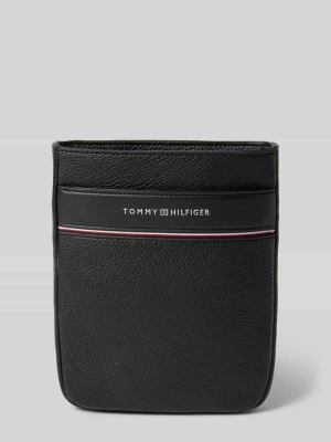 Torba na ramię z detalem z logo Tommy Hilfiger
