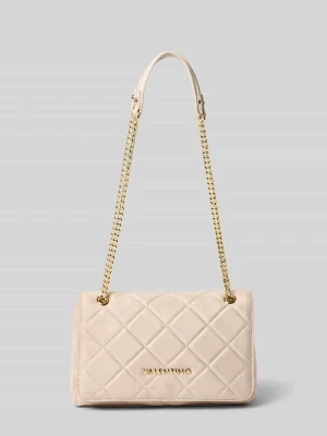Torba na ramię z detalem z logo VALENTINO BAGS Écru