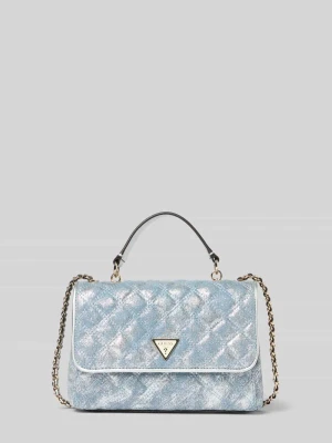 Torba na ramię z efektem pikowania model 'GIULLY' Guess