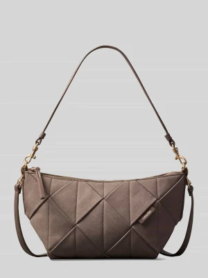 Torba na ramię z fakturowanym wzorem Calvin Klein