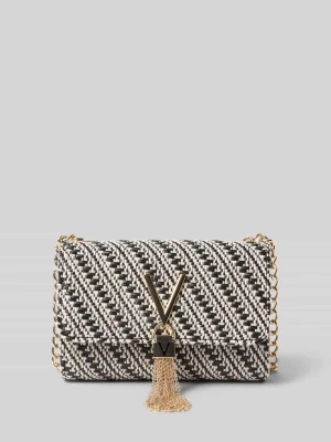 torba na ramię z fakturowanym wzorem model 'DIVINA SUMMER' VALENTINO BAGS
