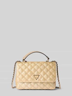 Torba na ramię z fakturowanym wzorem model ‘GIULLY’ Guess