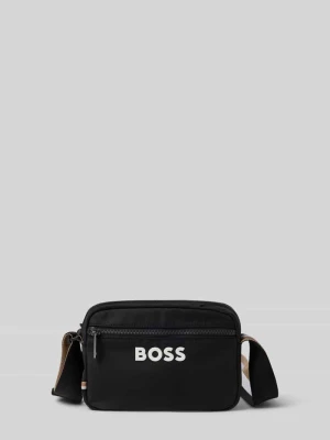 Torba na ramię z gumowanym nadrukiem z logo model ‘CATCH-3.0’ Boss