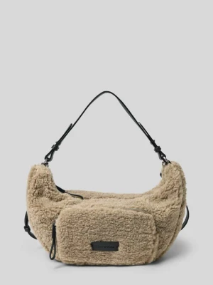 Torba na ramię z imitacji futerka Marc O'Polo