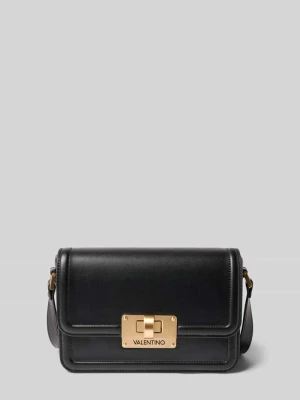 Torba na ramię z imitacji skóry model ‘FLOREN’ VALENTINO BAGS Czarny